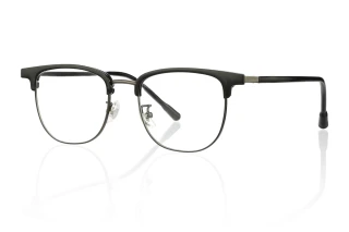 Black_grey Eyeglasses 15374B