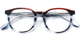 blue Eyeglasses