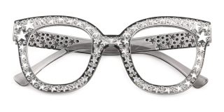 grey Eyeglasses