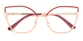 red Eyeglasses
