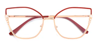 red Eyeglasses