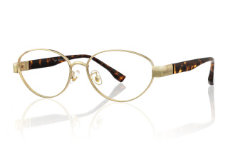 gold_floral Eyeglasses