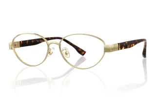 gold_floral Eyeglasses