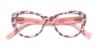 red_pink Eyeglasses