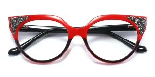 red Eyeglasses