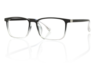 black_clear Eyeglasses