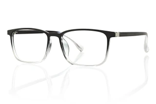 black_clear Eyeglasses
