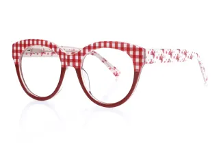 red Eyeglasses
