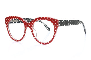 red_black Eyeglasses