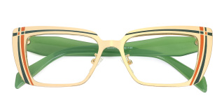 green Eyeglasses