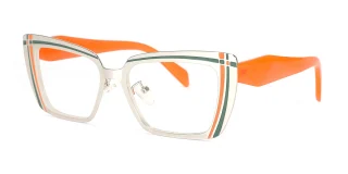 Orange Eyeglasses 19778B