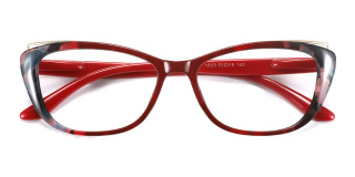 red Eyeglasses