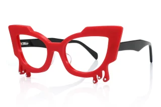red Eyeglasses