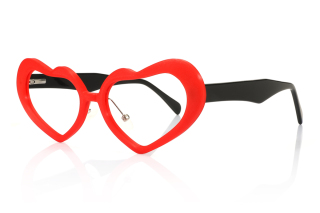 red Eyeglasses