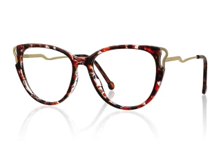 red Eyeglasses