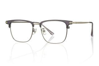 grey_silver Eyeglasses