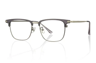 grey_silver Eyeglasses