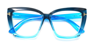 blue Eyeglasses
