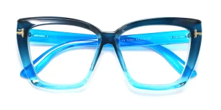 blue Eyeglasses