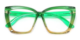 green Eyeglasses