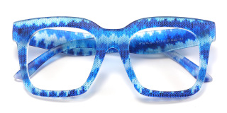 blue Eyeglasses