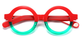 red Eyeglasses