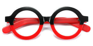 red_black Eyeglasses