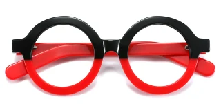 red_black Eyeglasses