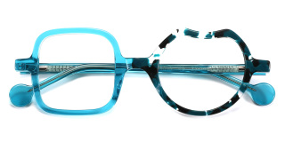 blue Eyeglasses