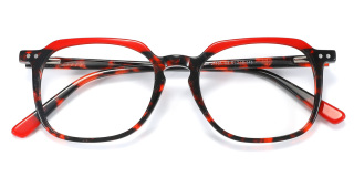 red Eyeglasses