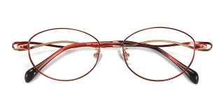 red Eyeglasses