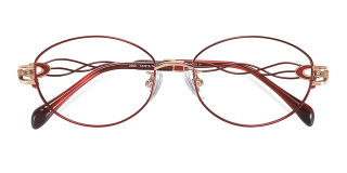 red Eyeglasses