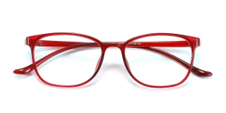 red Eyeglasses