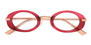 red Eyeglasses