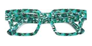 green Eyeglasses