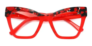 red Eyeglasses
