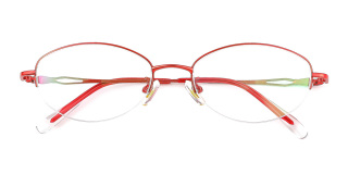 red Eyeglasses