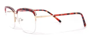 red Eyeglasses