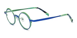 blue Eyeglasses