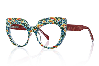 green_red Eyeglasses