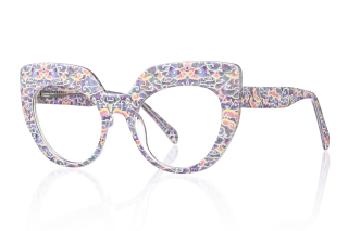 pink_floral Eyeglasses