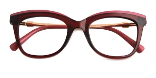 red Eyeglasses