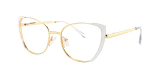 White Eyeglasses 34845D