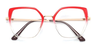 red Eyeglasses