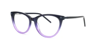 Purple Eyeglasses 35355D