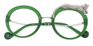 green Eyeglasses