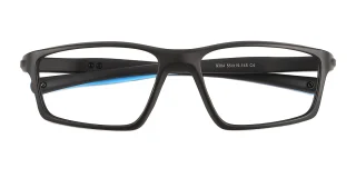 black_blue Eyeglasses
