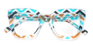 blue Eyeglasses