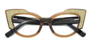 brown Eyeglasses