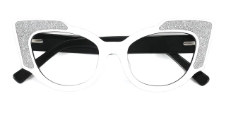 white Eyeglasses